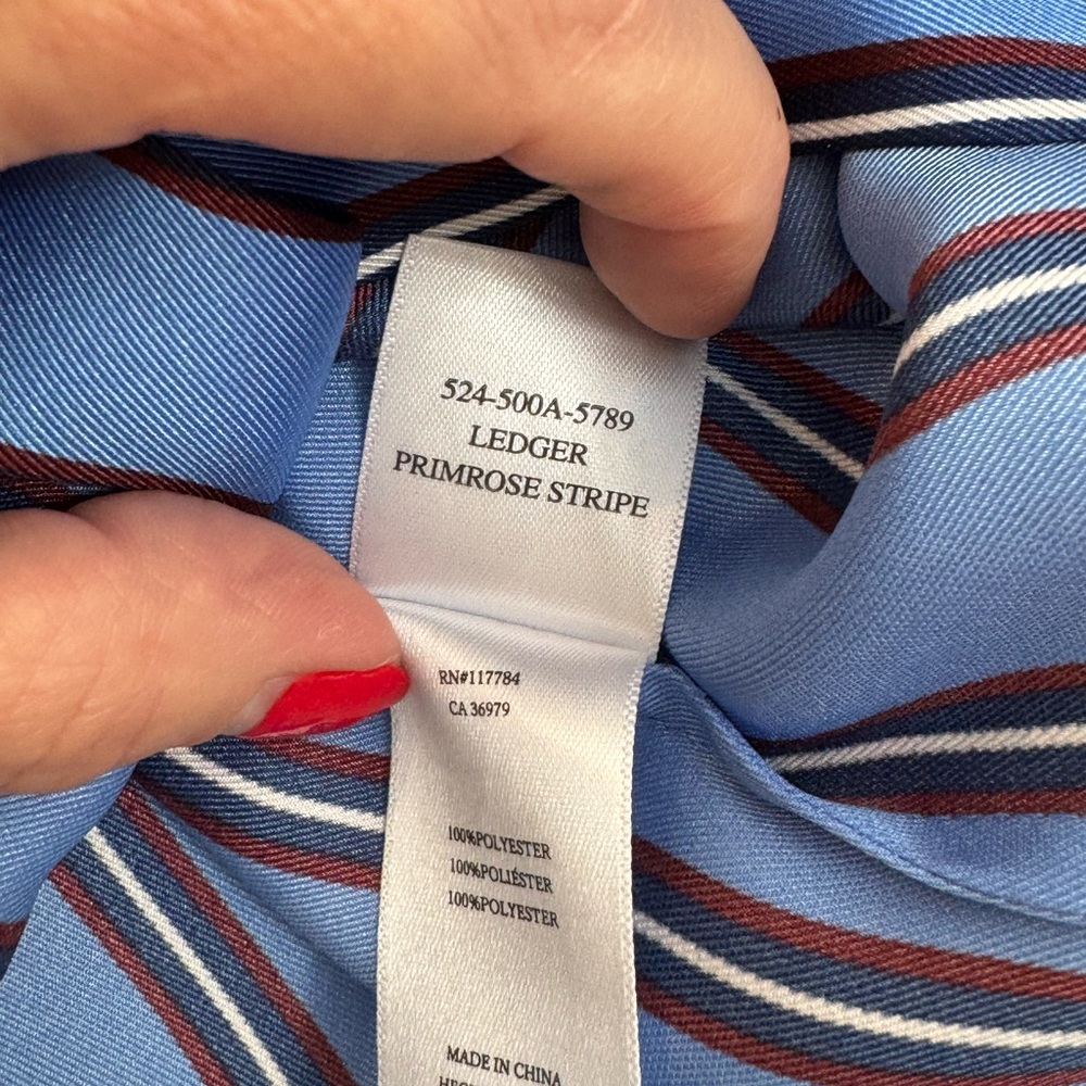 NWT Rails Primrose Striped Button-Up Shirt - Picture 5 of 8